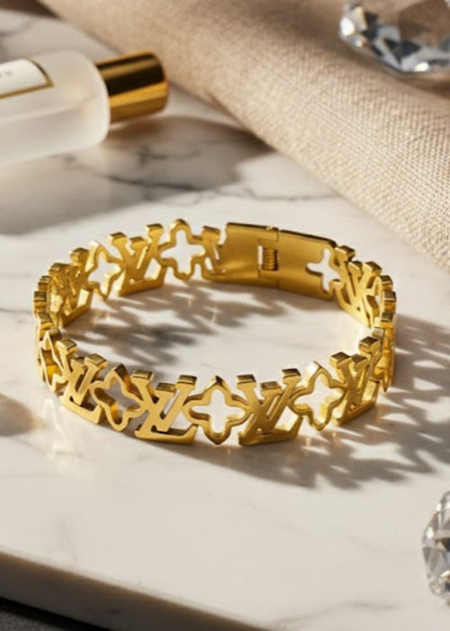 Shop the Aurora Gold Bracelet from Zarosh Jewel