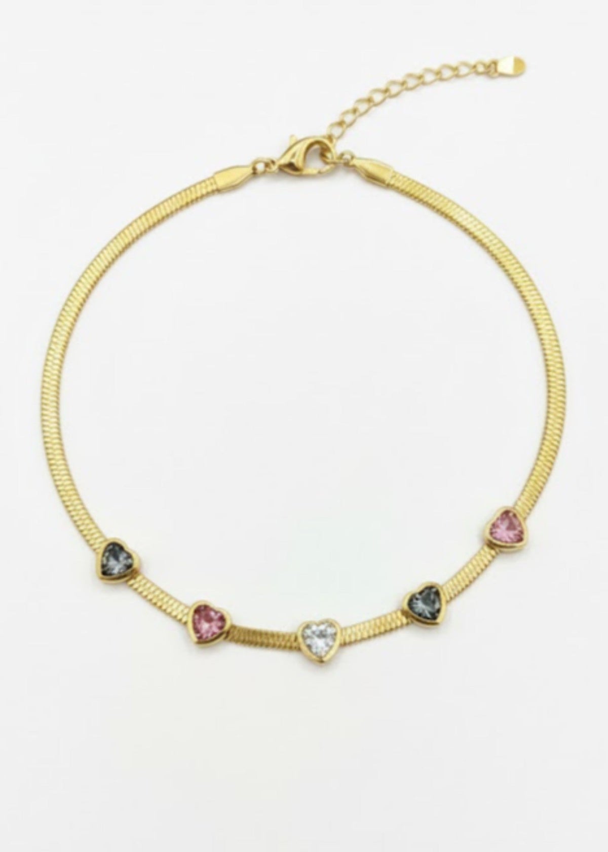 Shop the Aurora Heart Charm Bracelet from Zarosh Jewel