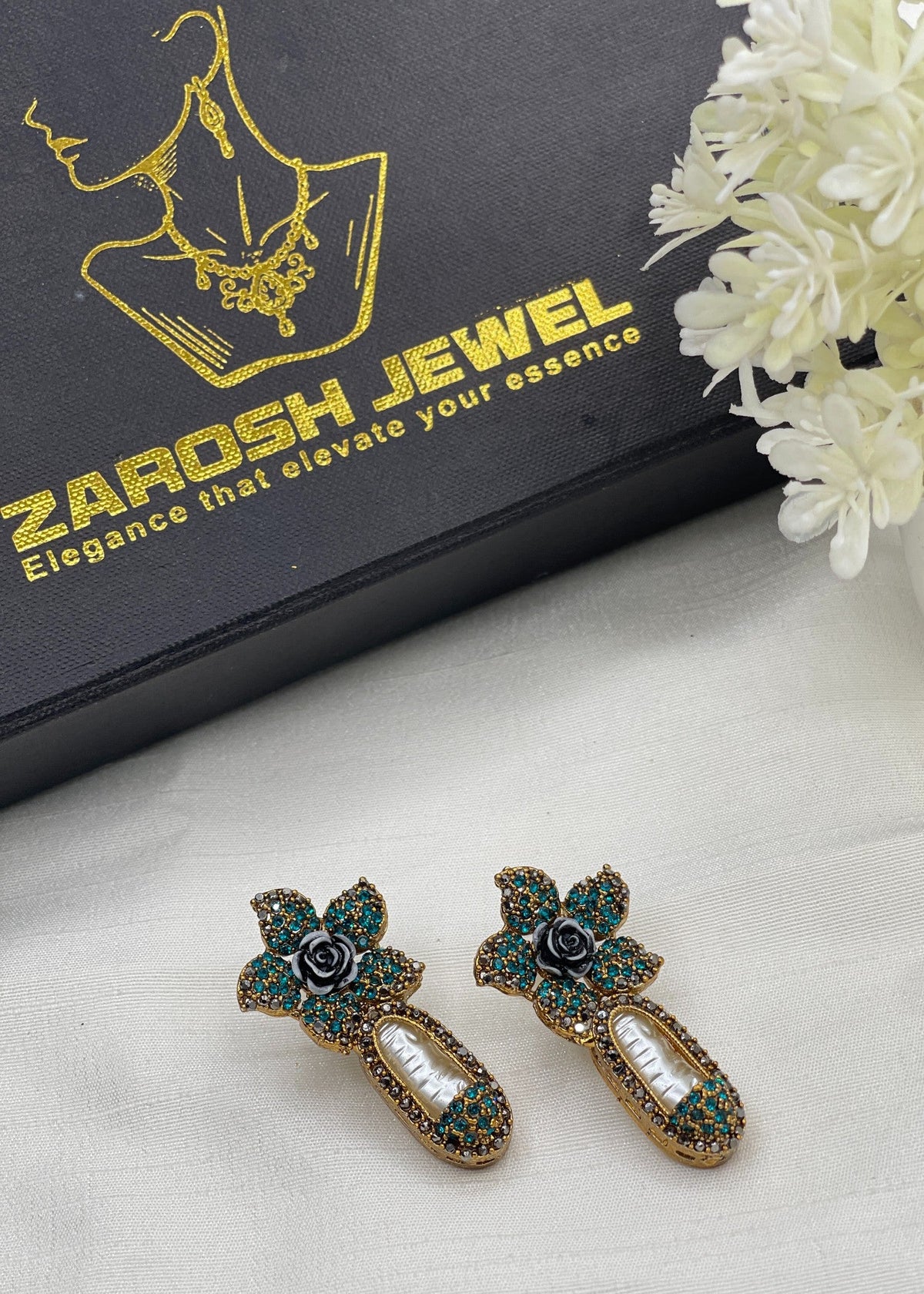 Shop the Ava Earrings from Zarosh Jewel