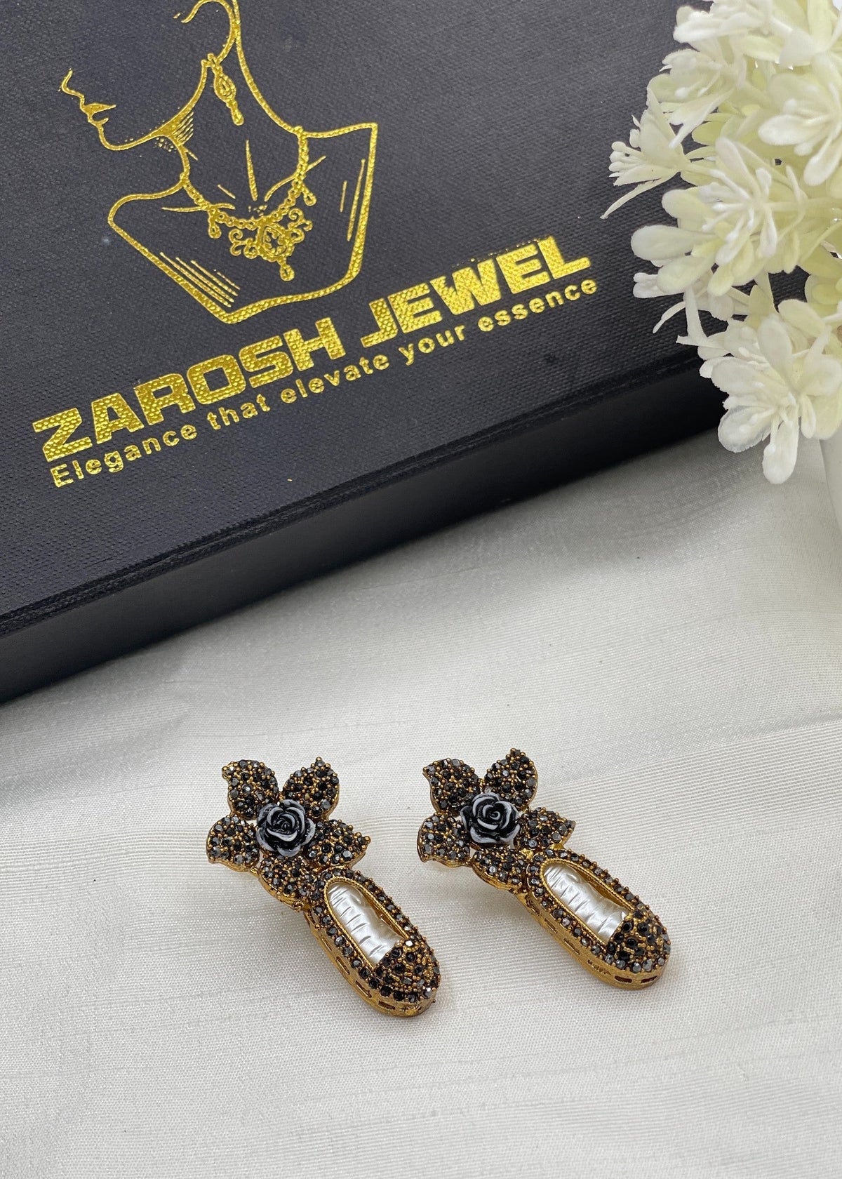 Shop the Ava Earrings from Zarosh Jewel