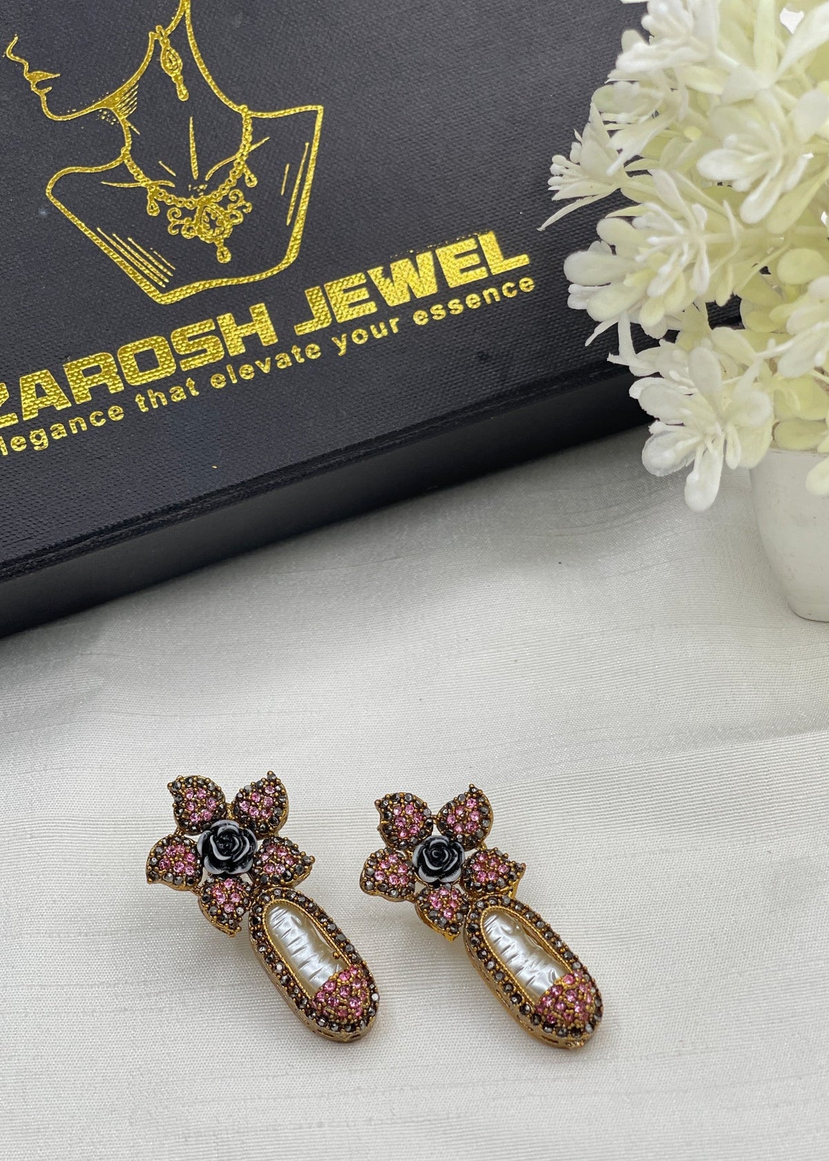Shop the Ava Earrings from Zarosh Jewel
