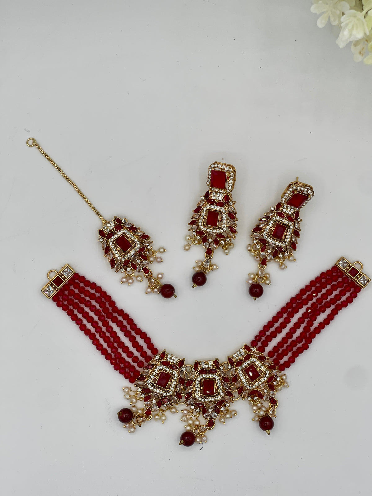 Shop the Averia Choker Set from Zarosh Jewel