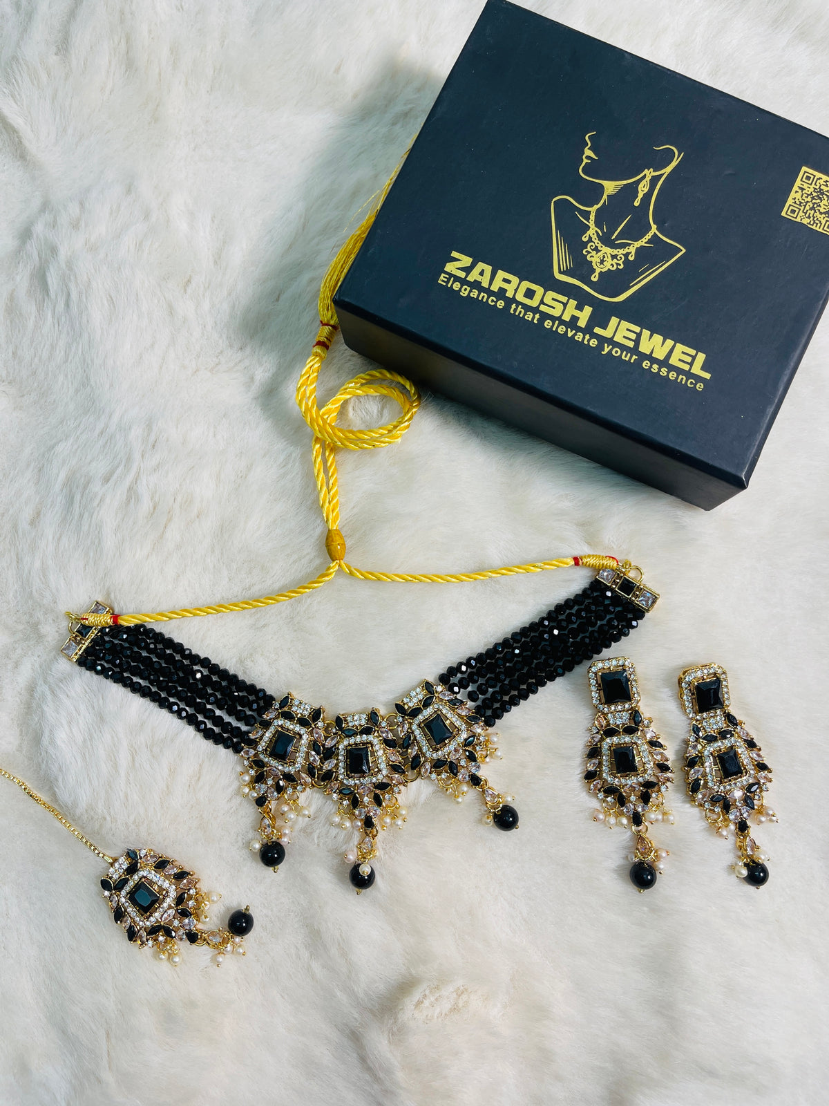 Shop the Averia Choker Set from Zarosh Jewel