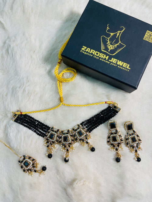 Shop the Averia Choker Set from Zarosh Jewel