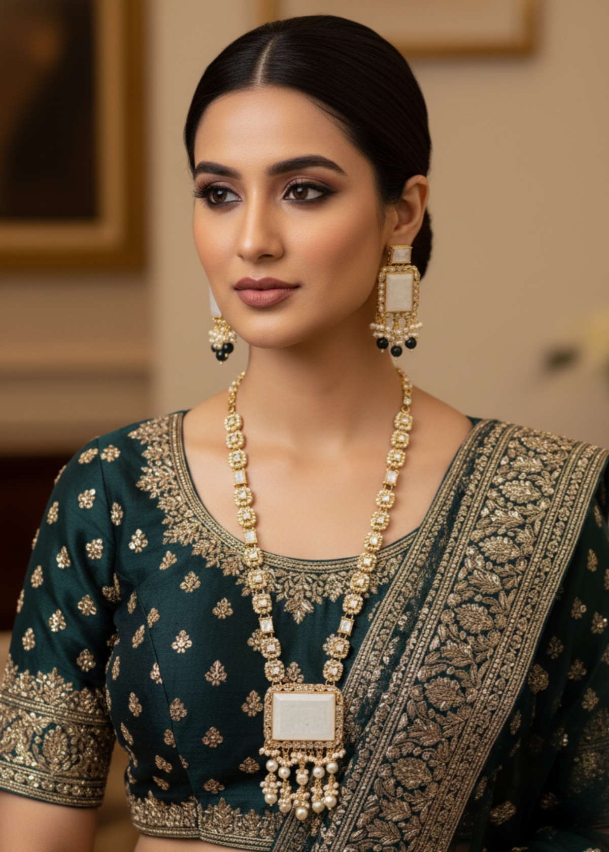 Shop the Averin Regal Mala from Zarosh Jewel