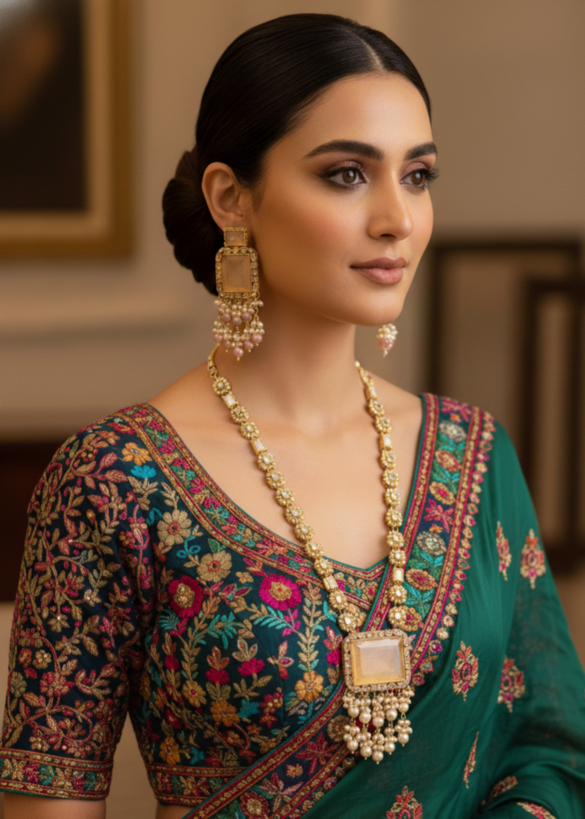 Shop the Averin Regal Mala from Zarosh Jewel