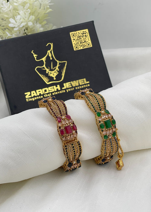Shop the Ayah Bangle from Zarosh Jewel