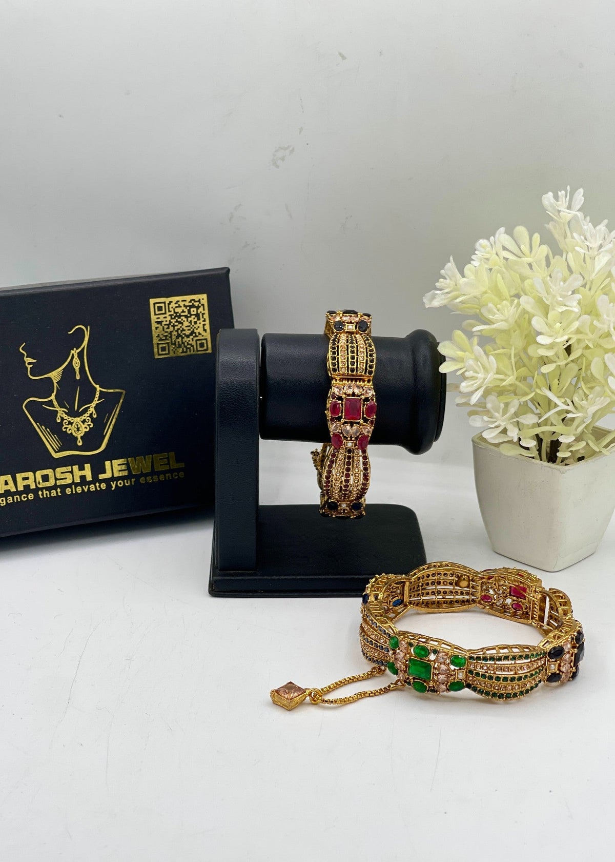 Shop the Ayah Bangle from Zarosh Jewel
