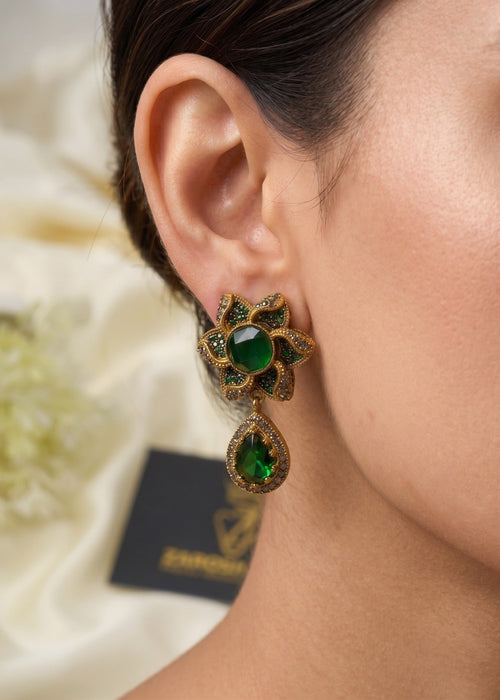 Shop the Ayesha Bloom Drops from Zarosh Jewel