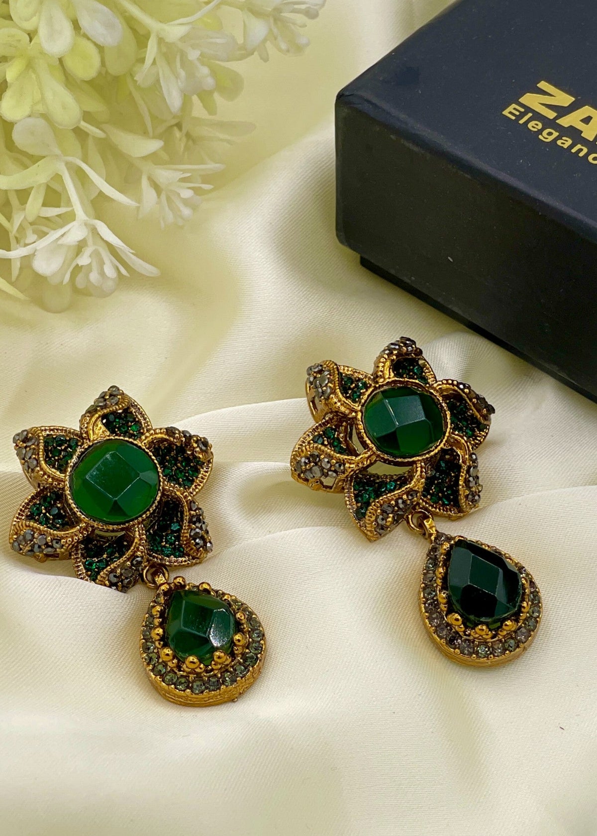 Shop the Ayesha Bloom Drops from Zarosh Jewel