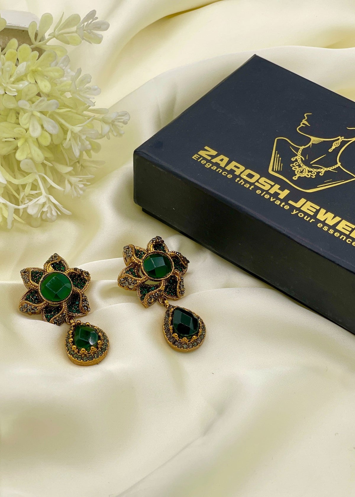 Shop the Ayesha Bloom Drops from Zarosh Jewel