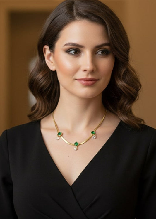 Ayla Pendant Necklace by Zarosh Jewel