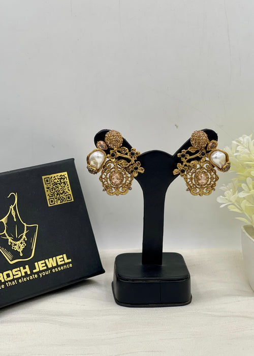 Shop the Aynoor Traditional Earring from Zarosh Jewel