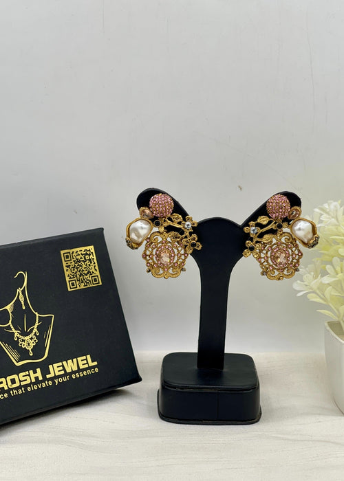Shop the Aynoor Traditional Earring from Zarosh Jewel