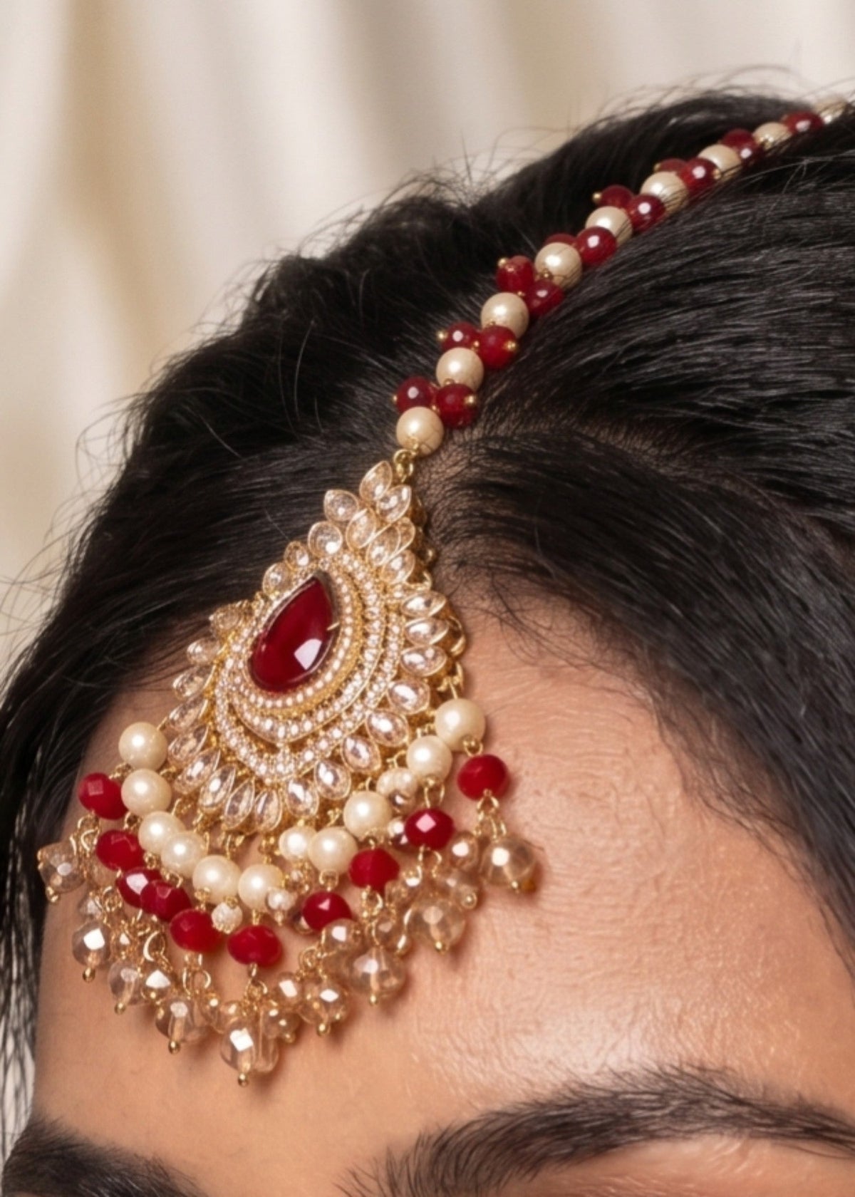 Shop the Azfa Earrings Tikka from Zarosh Jewel