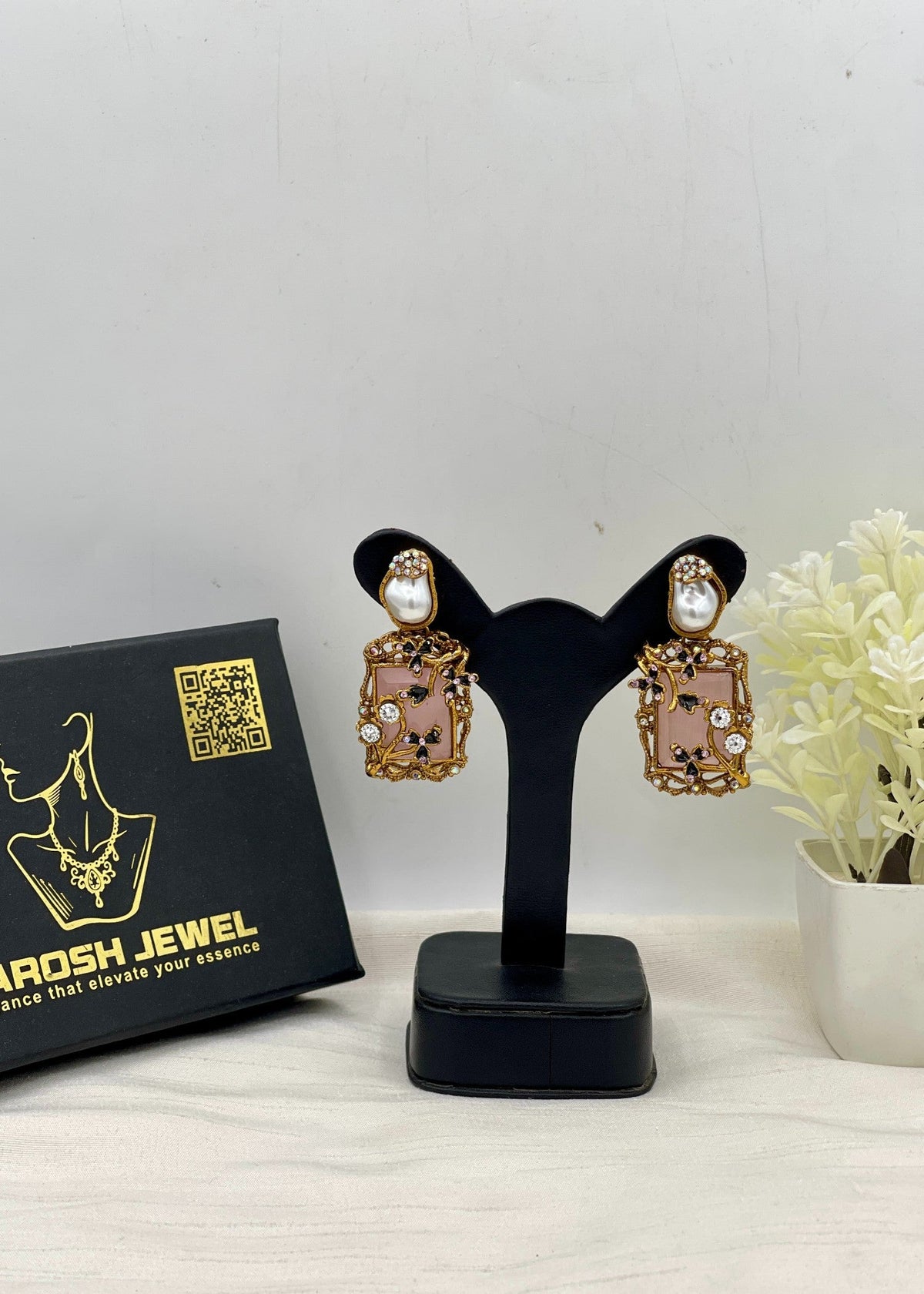 Shop the Aziza Traditional Earring from Zarosh Jewel