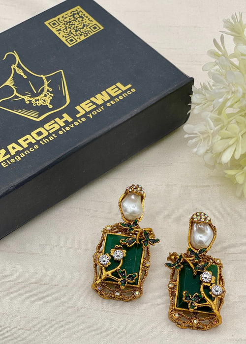 Shop the Aziza Traditional Earring from Zarosh Jewel