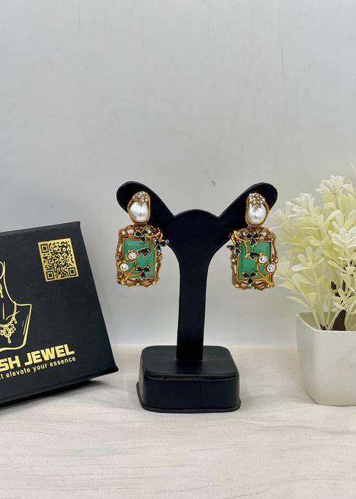 Shop the Aziza Traditional Earring from Zarosh Jewel