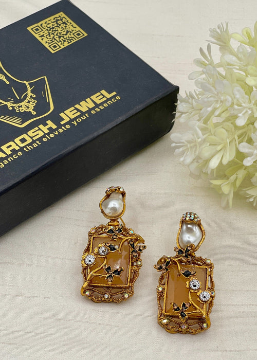 Shop the Aziza Traditional Earring from Zarosh Jewel