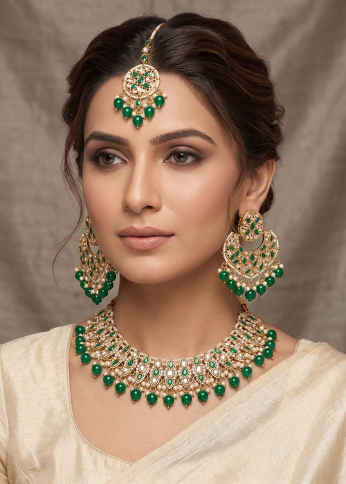 Shop the Azra Necklace Set from Zarosh Jewel