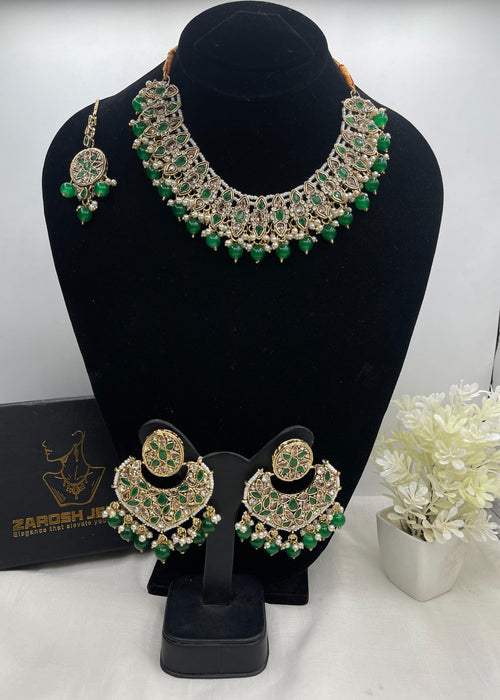 Shop the Azra Necklace Set from Zarosh Jewel