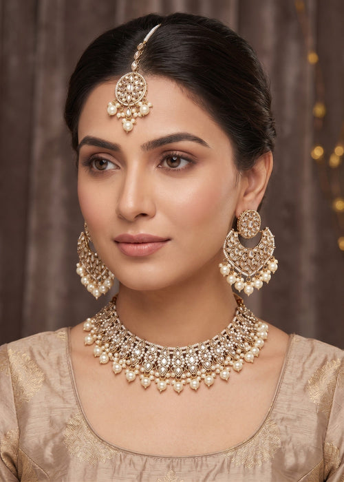 Shop the Azra Necklace Set from Zarosh Jewel