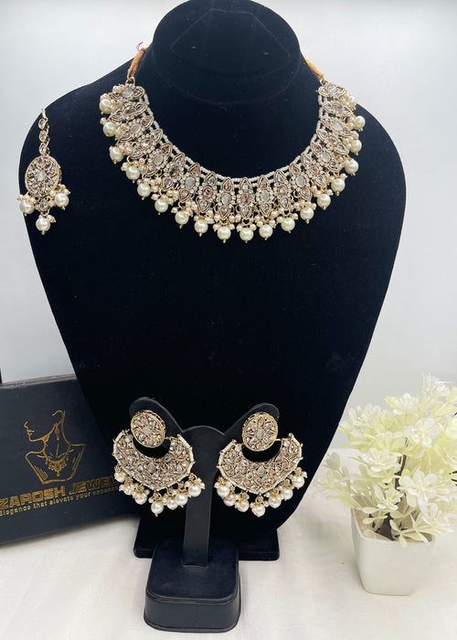 Shop the Azra Necklace Set from Zarosh Jewel