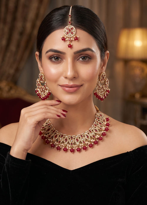Shop the Azra Necklace Set from Zarosh Jewel