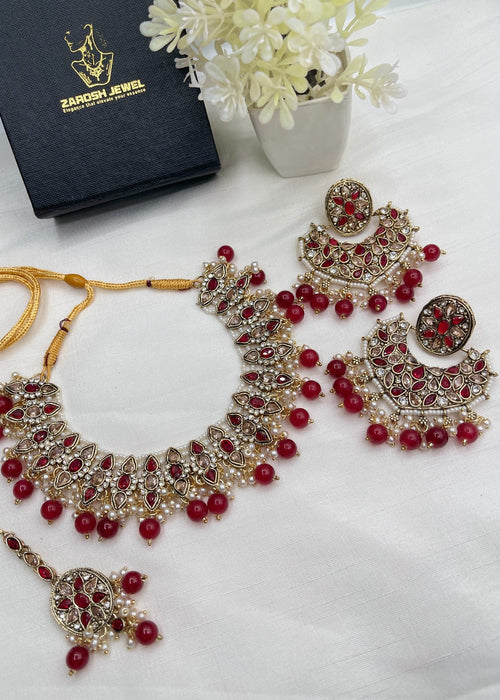 Shop the Azra Necklace Set from Zarosh Jewel