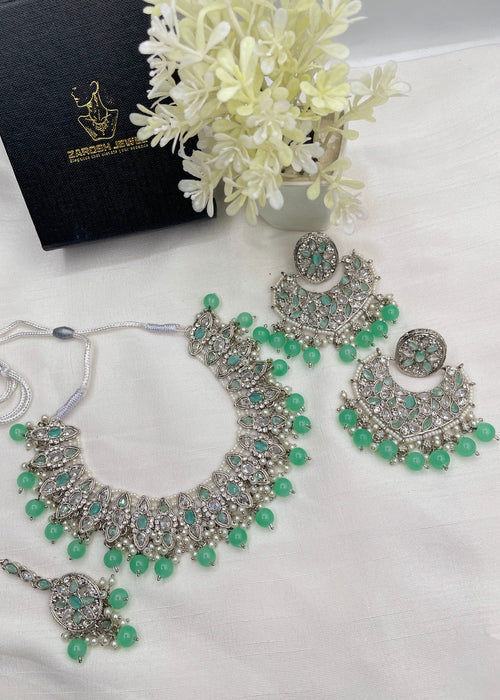 Shop the Azra Necklace Set from Zarosh Jewel