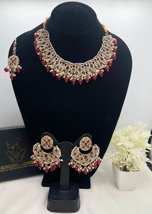 Shop the Azra Necklace Set from Zarosh Jewel