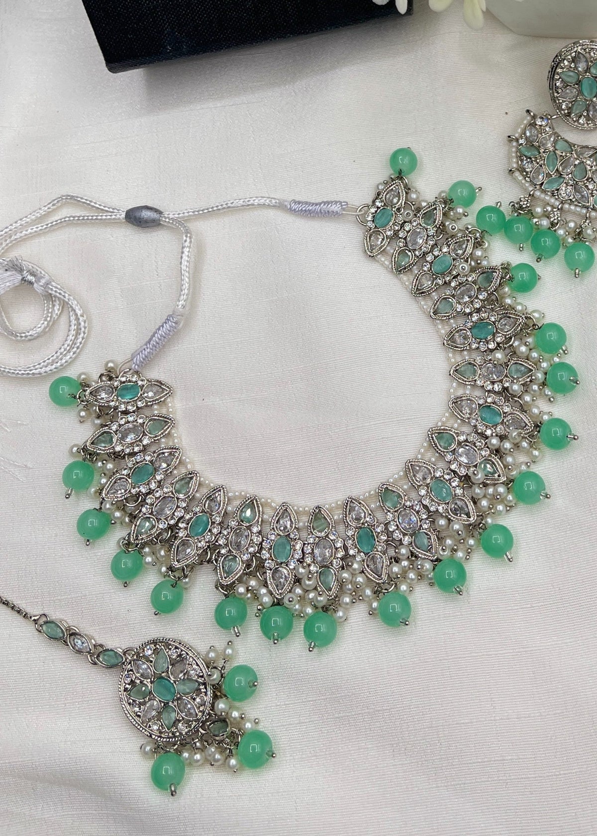 Shop the Azra Necklace Set from Zarosh Jewel