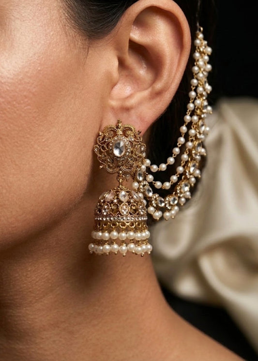 Badriya Sahara Earrings by Zarosh Jewel