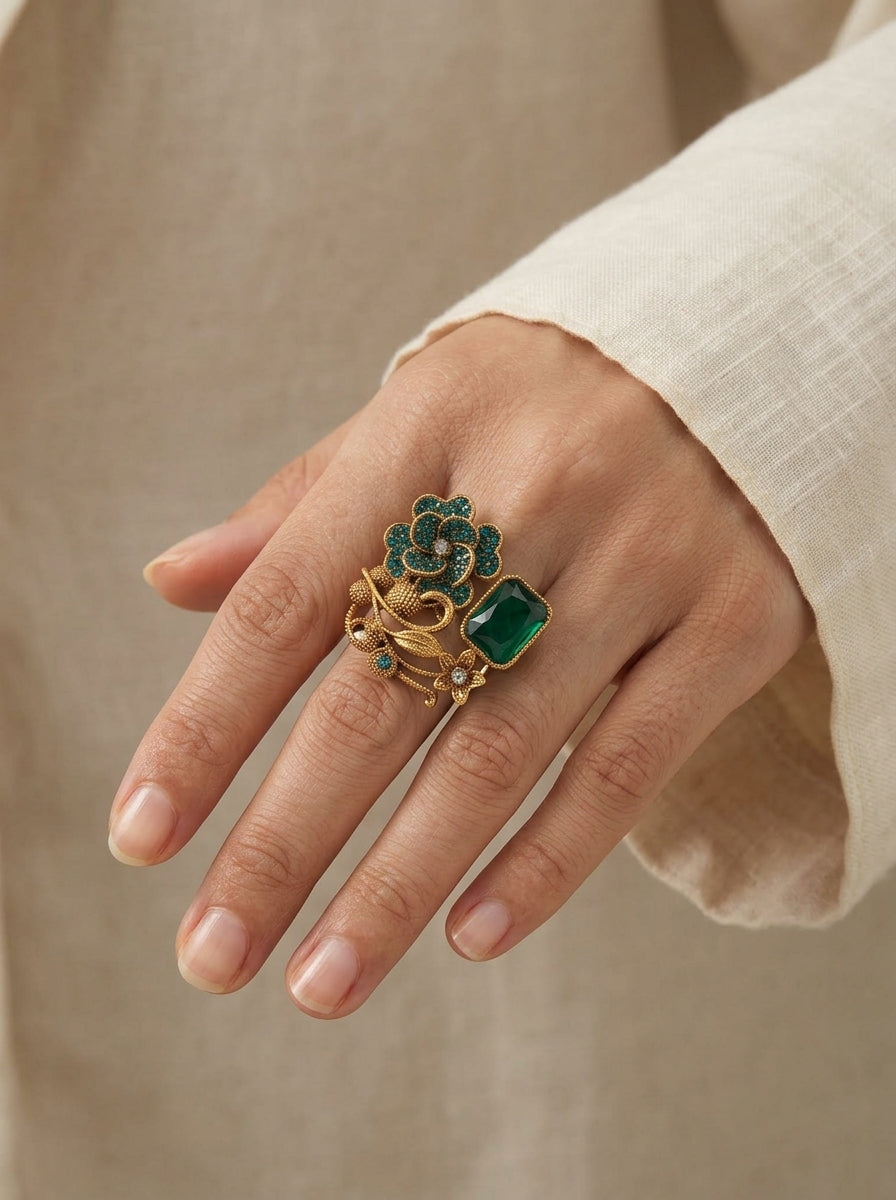 Shop the Bahiya Heritage Ring from Zarosh Jewel
