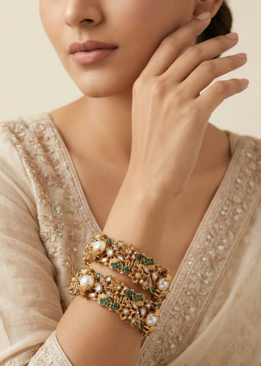 Bangles - 1017 Openable by Zarosh Jewel