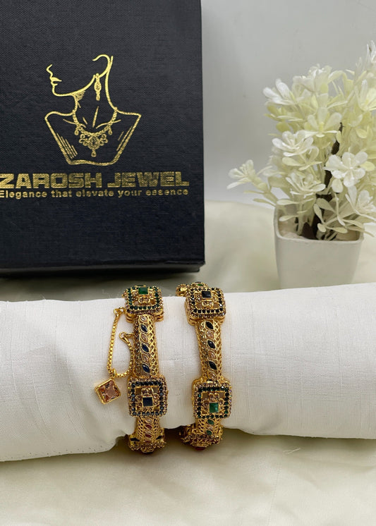 Bangles - 1026 Openable by Zarosh Jewel