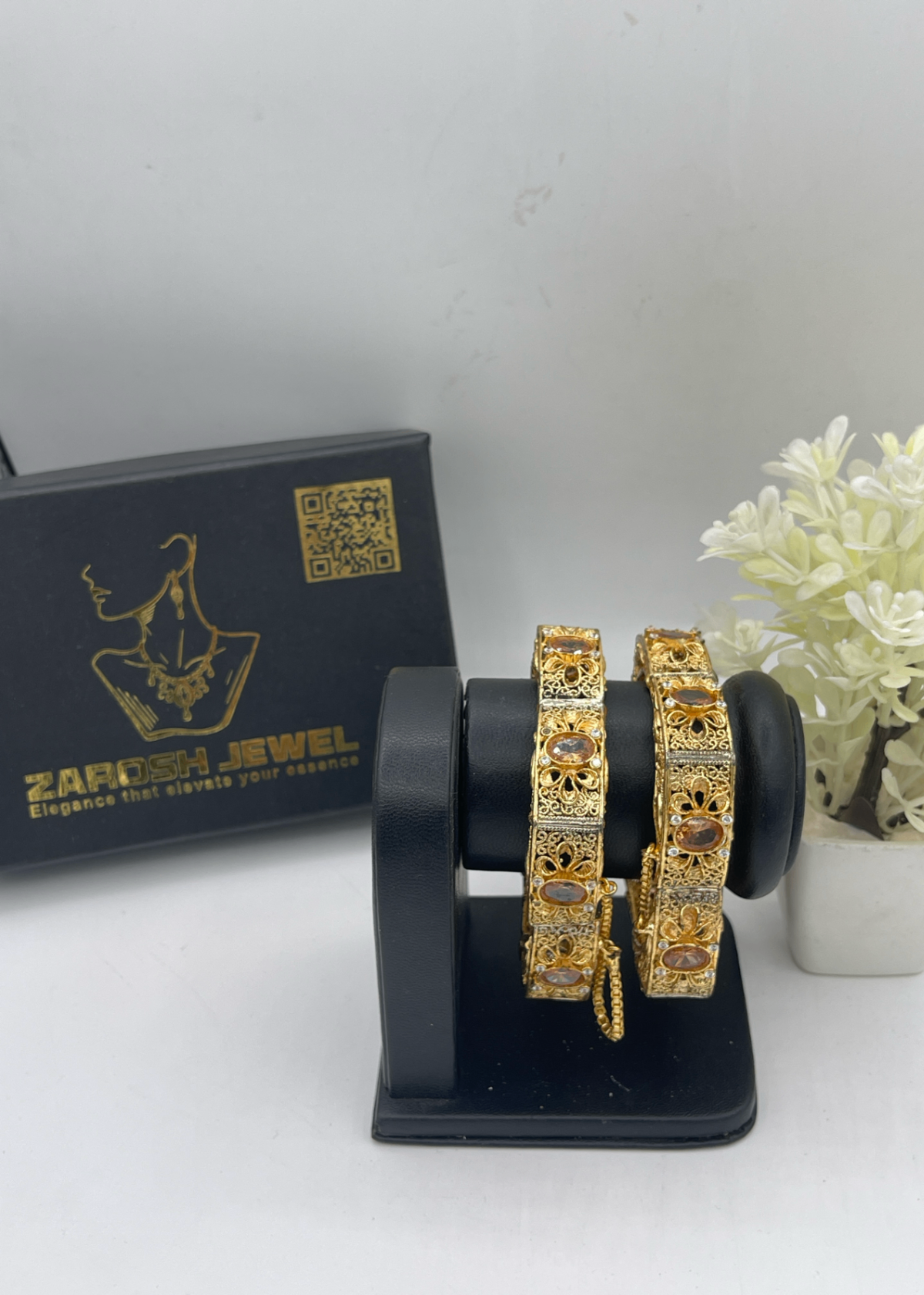 Shop the Bangles - 1053 Openable from Zarosh Jewel