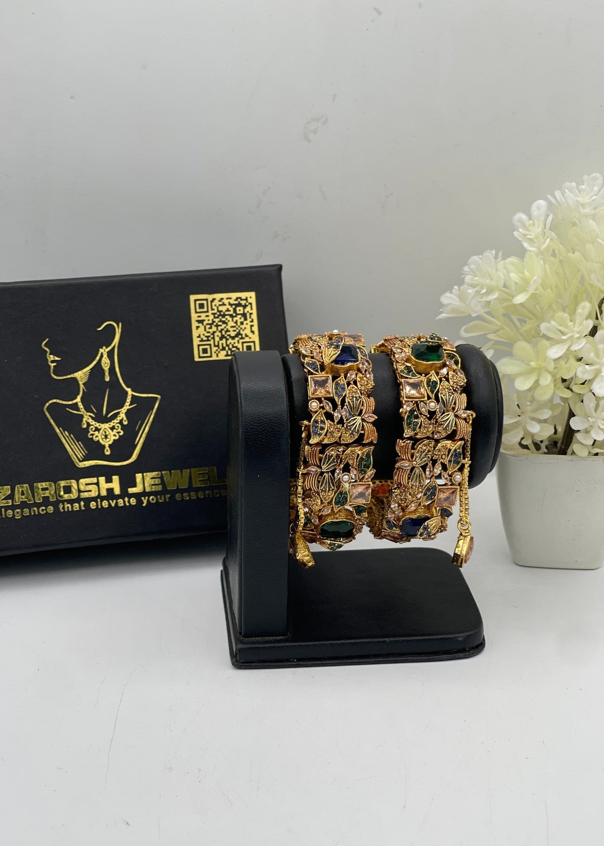 Shop the Bangles - 1094 Openable from Zarosh Jewel