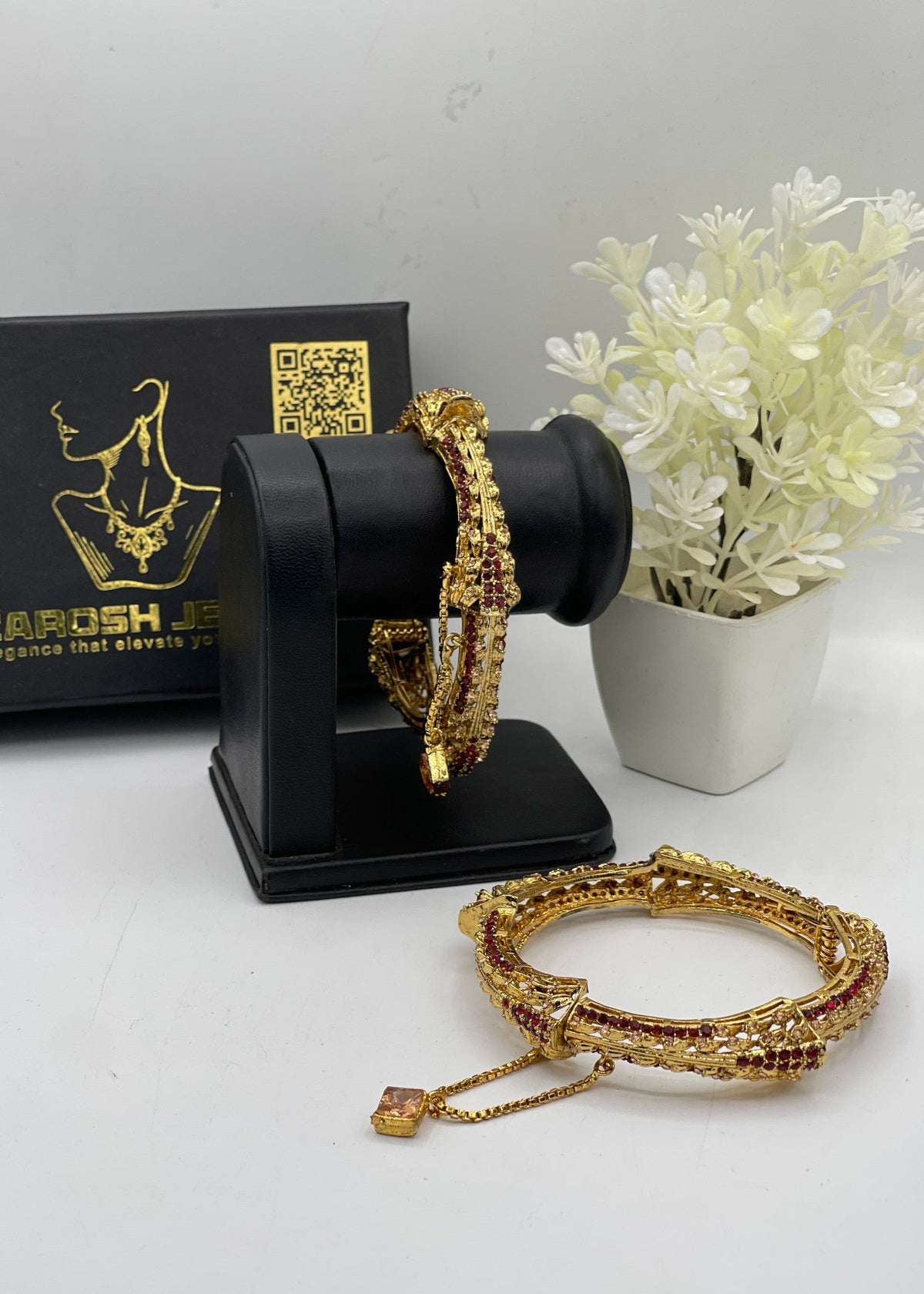 Bangles - 1114 Openable by Zarosh Jewel