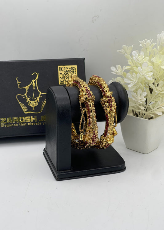 Shop the Bangles - 1114 Openable from Zarosh Jewel