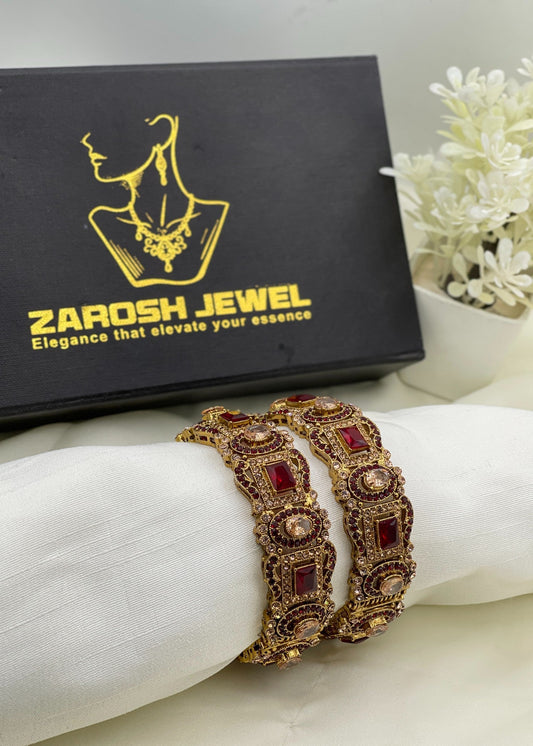 Bangles - 2025 Openable by Zarosh Jewel