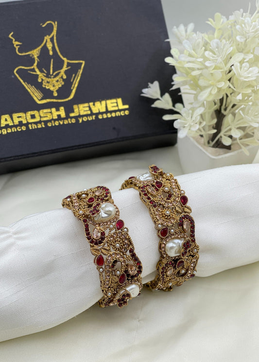 Bangles - 2028 Openable by Zarosh Jewel