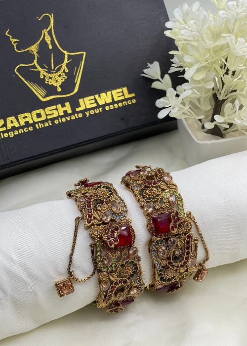 Bangles - 2029 Openable by Zarosh Jewel