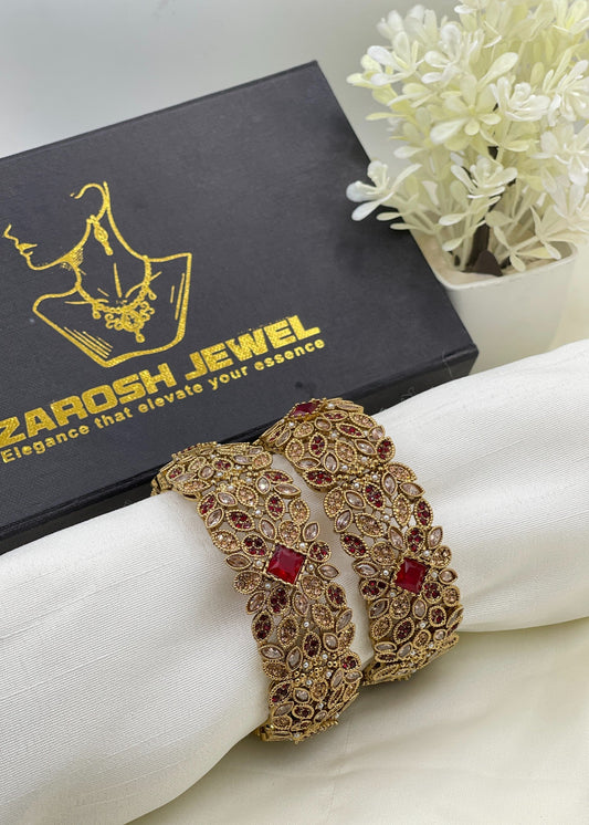 Bangles - 2035 Openable by Zarosh Jewel