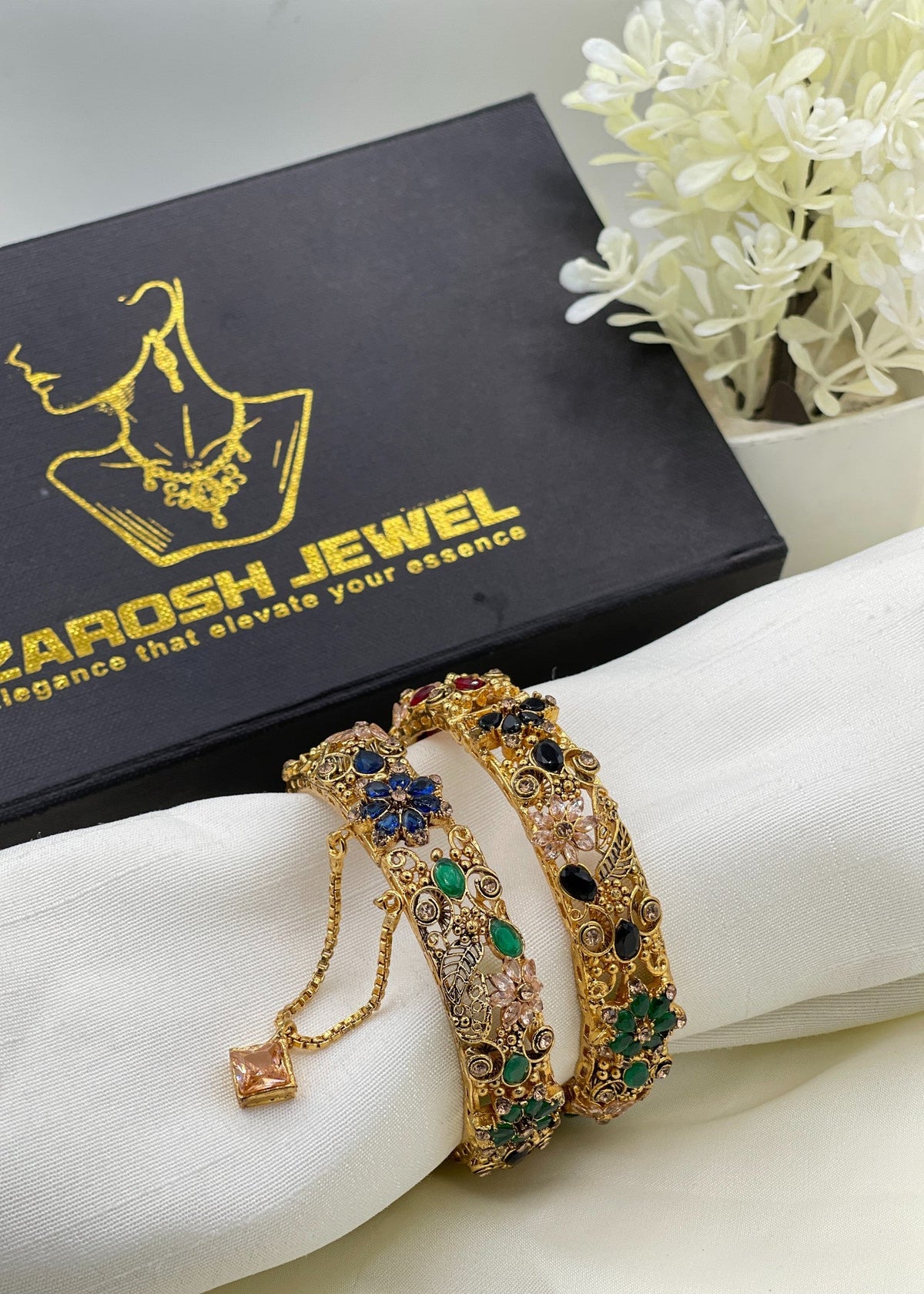 Bangles - 2038 Openable by Zarosh Jewel