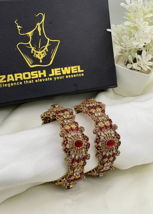 Bangles - 2043 Openable by Zarosh Jewel