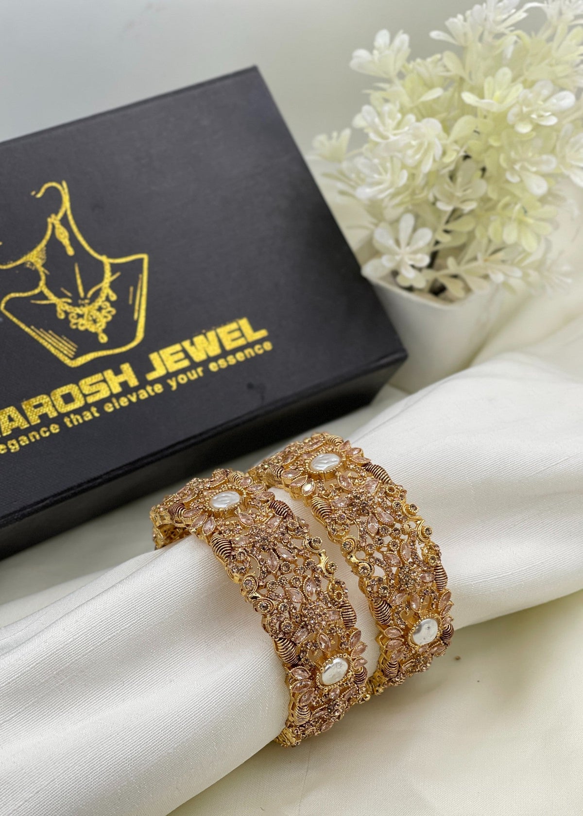 Bangles - 2044 Openable by Zarosh Jewel