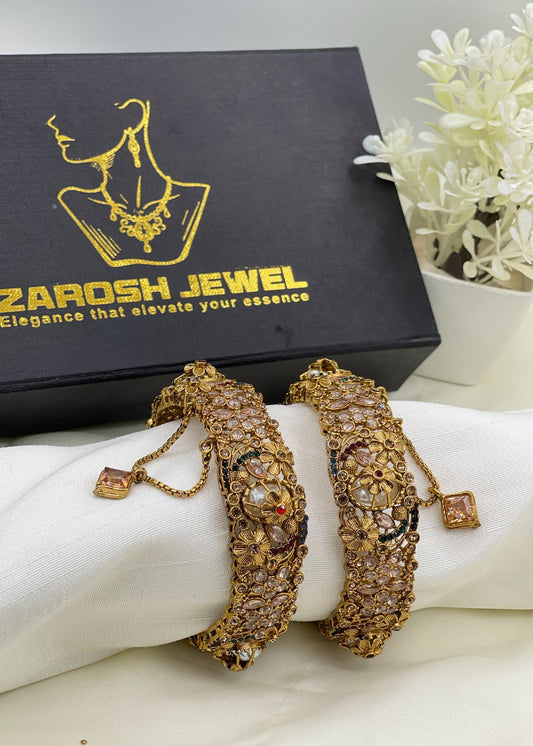 Bangles - 2046 Openable by Zarosh Jewel
