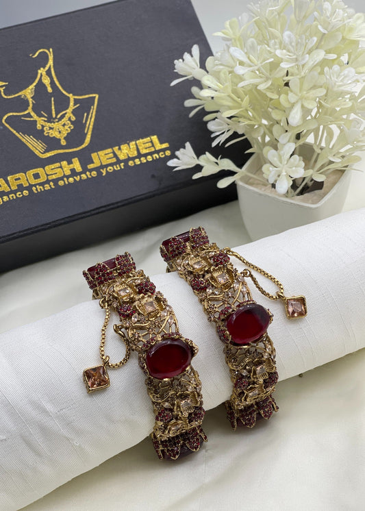 Bangles - 2050 Openable by Zarosh Jewel