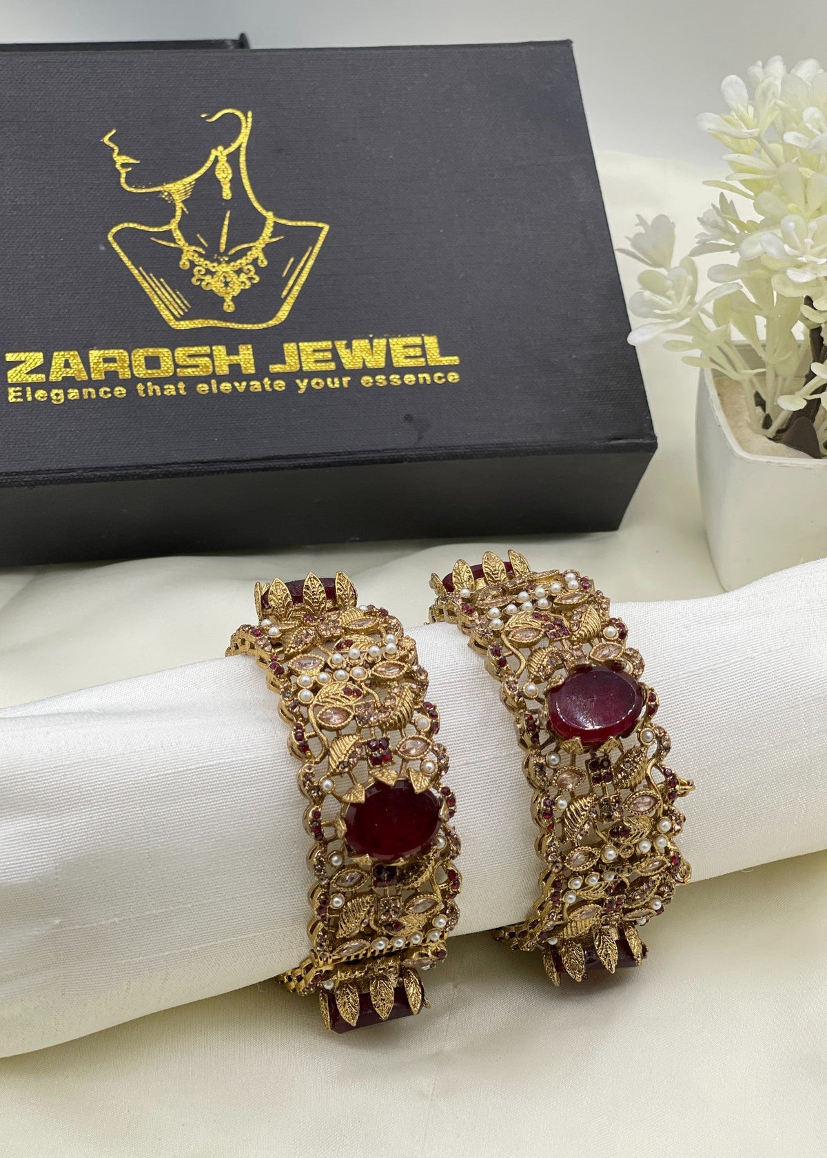 Bangles - 2051 Openable by Zarosh Jewel